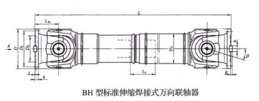 SWC標準伸縮焊接式萬向聯(lián)軸器